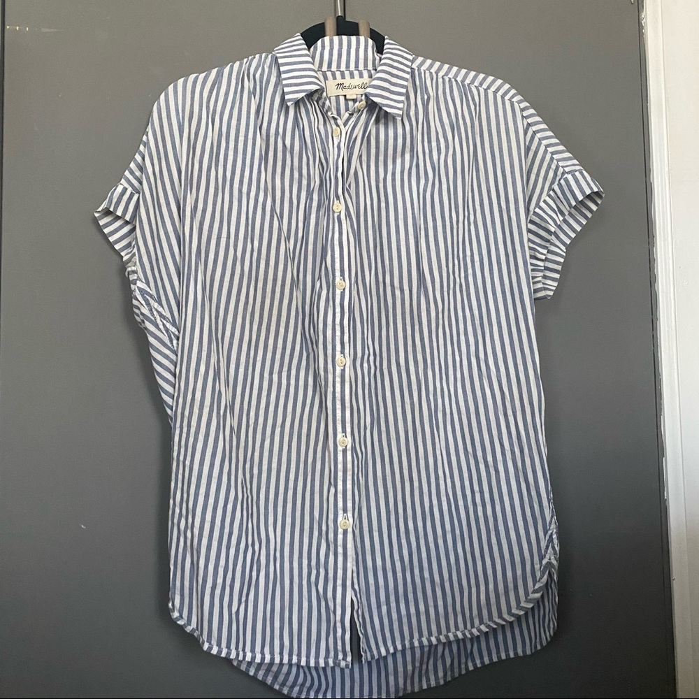 Madewell Central Shirt in Dalton Stripe